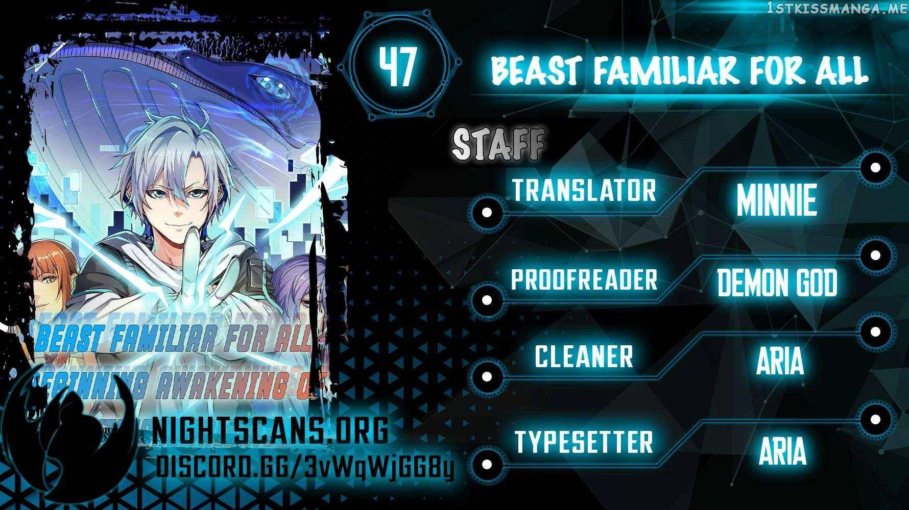 Beast Familiar for All: Beginning Awakening of Mythical Talents Chapter 47 1